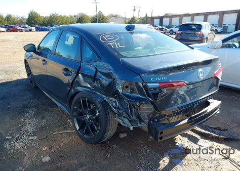 2023 Honda Civic Sport from USA, damaged, VIN 2HGFE2F54PH572061